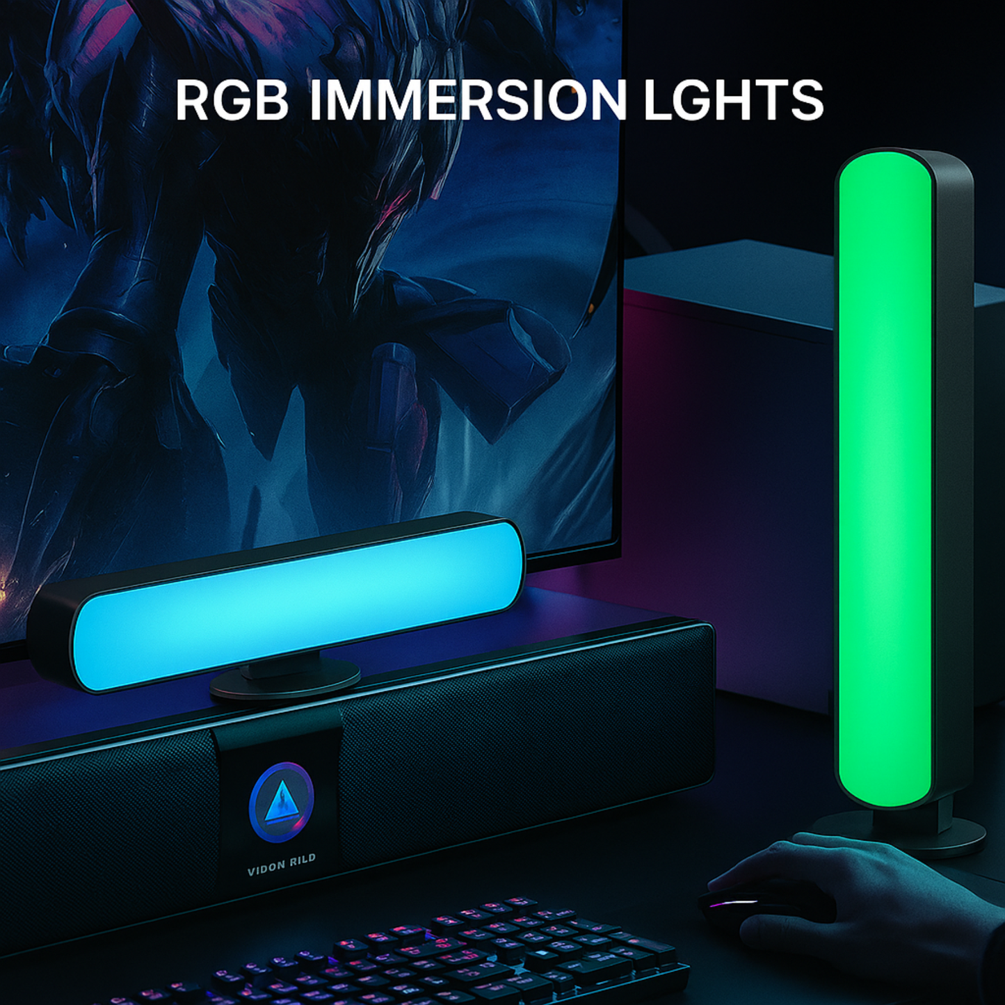 🎁 BONUS: RGB USB Ambient Light ($29 Value) - FREE!