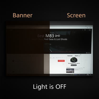 Salange Projector Screen Fabric - 120 Inch Portable Projection Screen