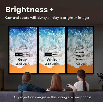 Salange Projector Screen Fabric - 120 Inch Portable Projection Screen